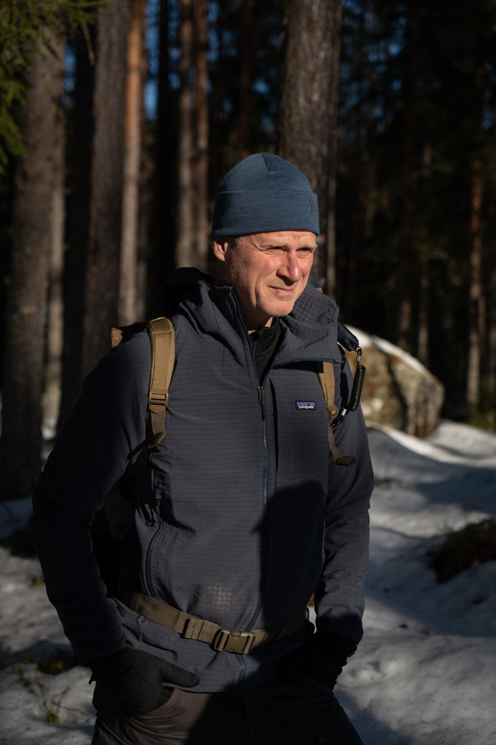 Rowin, een deelnemer tijdens de Leadership Trail bij InnerTrail Sweden